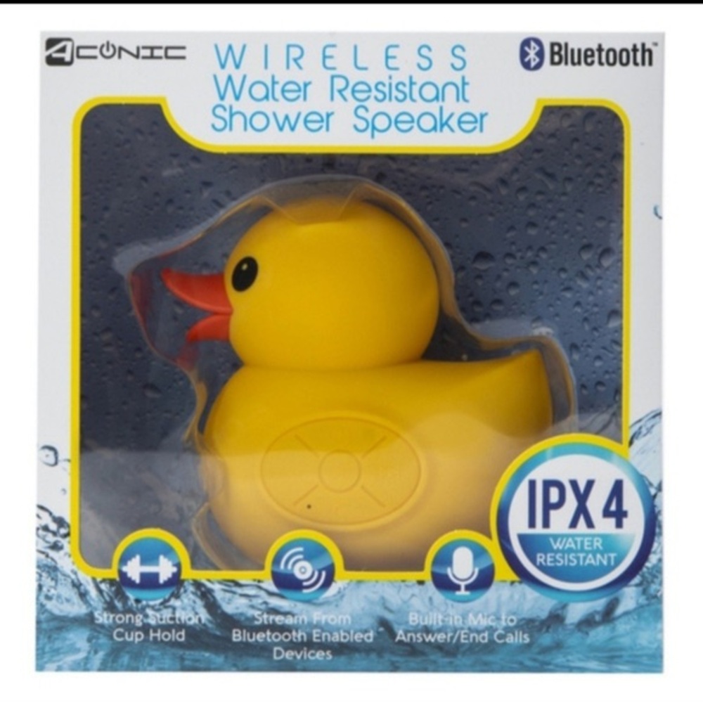 Aconic Wireless Water Resistant Shower Duck Speaker